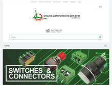 Tablet Screenshot of online-components.com.my